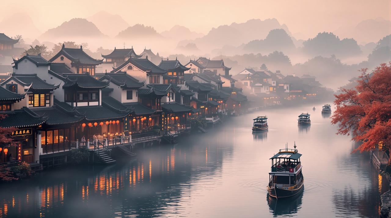 江南烟雨：水墨长卷 - 蓝狐影视影视内容封面图